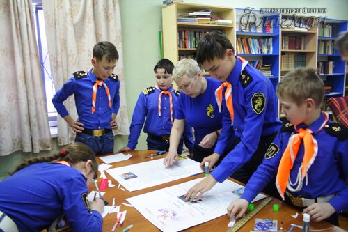 Занятия в отряде 